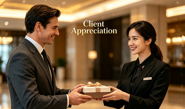 Fragrance gifts for client appreciation